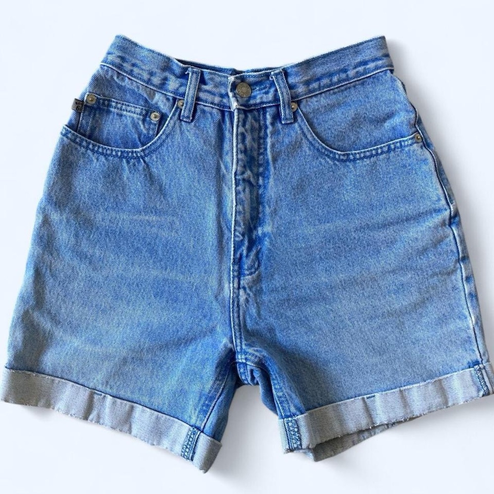 Route 66 Vintage Blue Denim Shorts